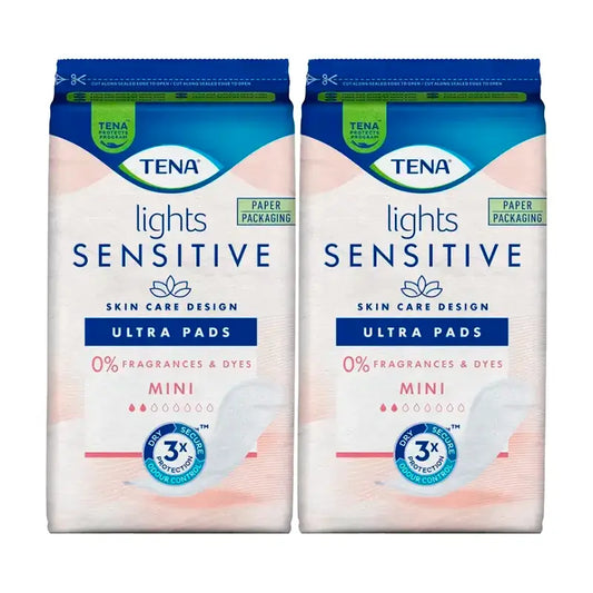 TENA Lights sensitive Mini Ultra 2 x 20 kpl – suositellaan vaihdevuosien aikana