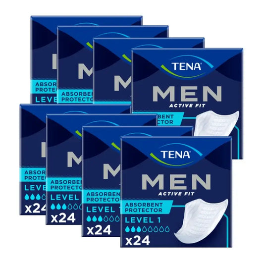 Tena Men Level 1, 8 x 24 kpl:n pakkaus