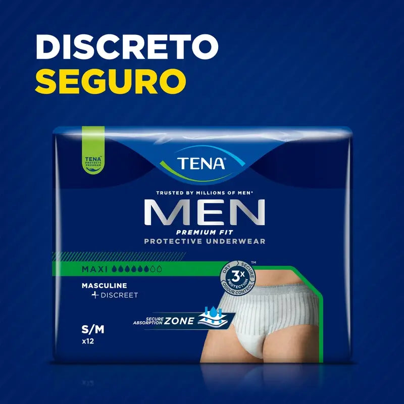 Tena Men Pants Premium Fit, koko L–XL, 10 kpl