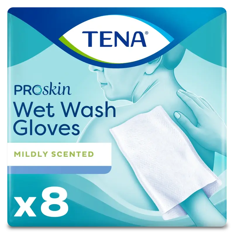 Tena Proskin kosteat käsineet, 8 kpl