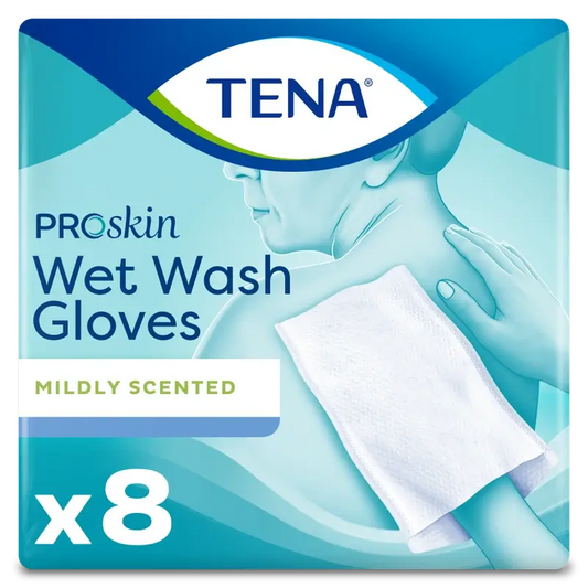 Tena Proskin kosteat käsineet, 8 kpl