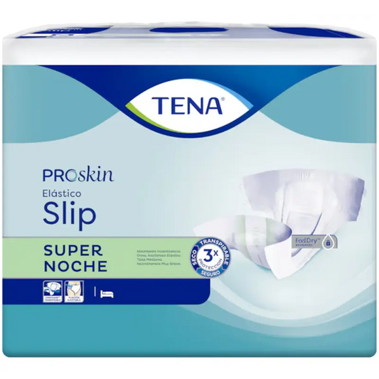 Tena Proskin Slip Elástico Grande Supernoche, 80 kpl