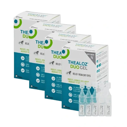 Thealoz Duo Gel, 4 x 30 kertakäyttöannosta