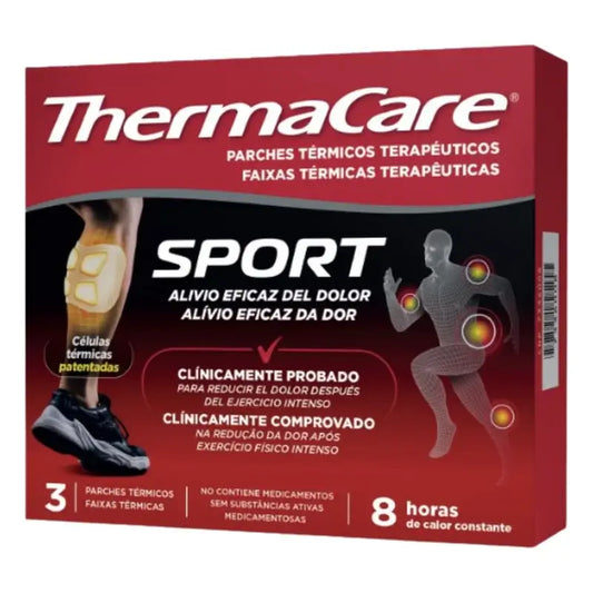 Thermacare Sport, 3 laastaria