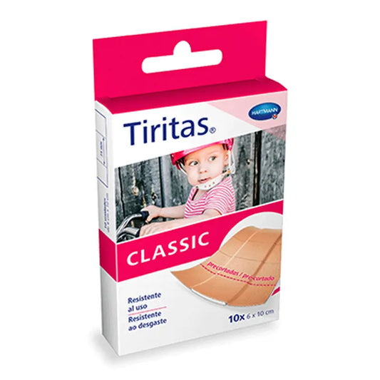 Plasters Classic 6X10 cm Precut 10 units