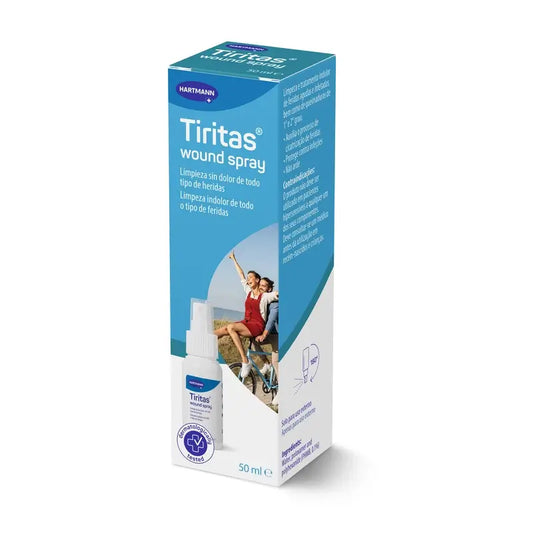 Tiritas Wound Spray – haavojen puhdistus, 50 ml