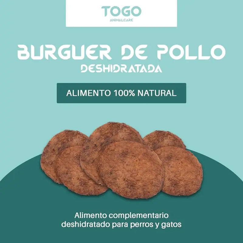Togo Snack Natural Burger, kana, 1 kpl