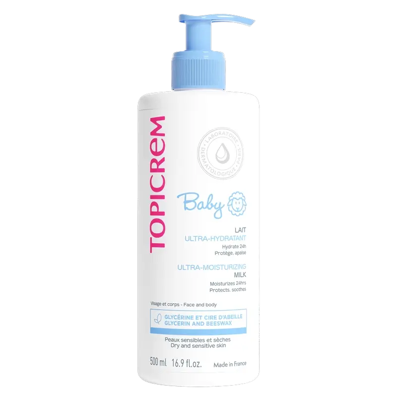 Topicrem Baby Mi 1. ultra-kosteuttava voide, 500 ml
