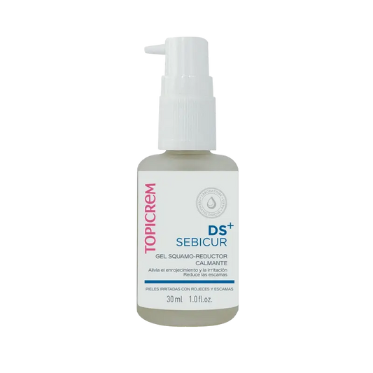 Topicrem DS+ Sebicur -geeli, hilseilyä vähentävä ja rauhoittava, 30 ml