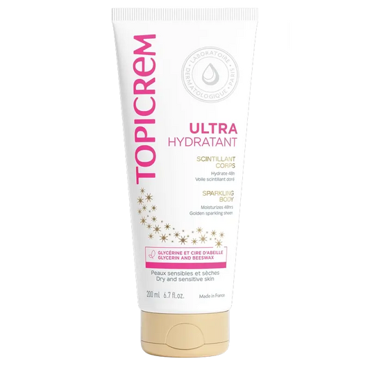 Topicrem kultainen erittäin kosteuttava vartalovoide 200 ml