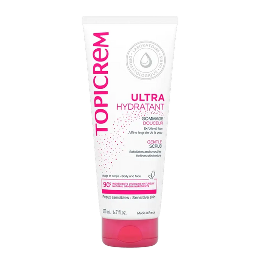 Topicrem Hellävarainen kuorintavoide 200 ml