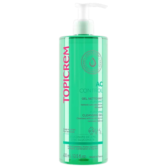 Topicrem Ac Control puhdistava pesugeeli, 400 ml