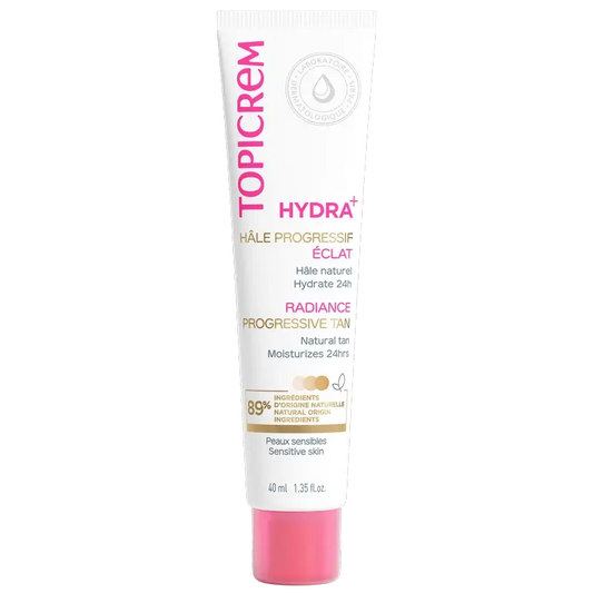 Topicrem Hydra+ asteittainen rusketus, 40 ml