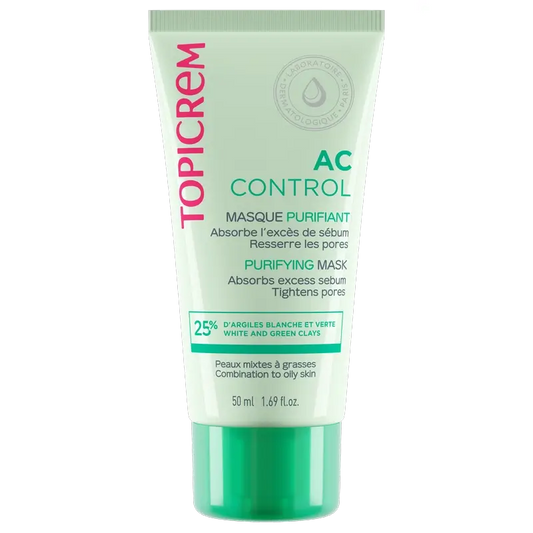 Topicrem Ac Control puhdistava kasvonaamio, 50 ml