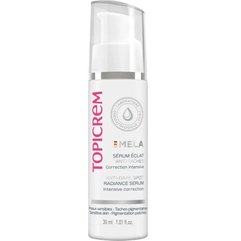 Topicrem Mela - kirkastava seerumi pigmenttimuutoksia vastaan, 30 ml