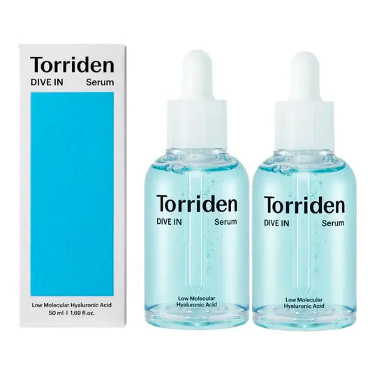 Torriden Dive-In Low Molecular Hyaluronic Acid Serum , 2 x 50 ml Pack
