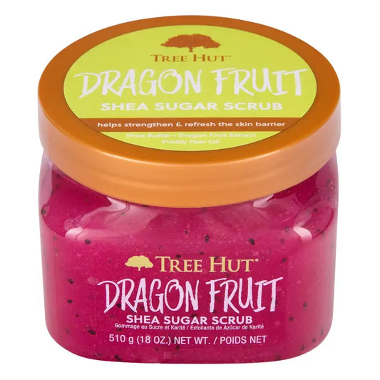 Tree Hut -sokerikuorinta, lohikäärmehedelmä, Dragon Fruit, 510 g