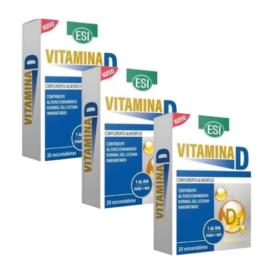 Trepatdiet-Esi D-vitamiini, 3 x 30 tablettia