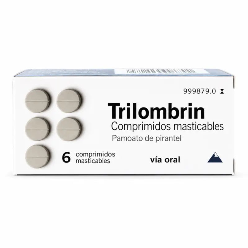Trilombrin, 6 pureskeltavaa tablettia