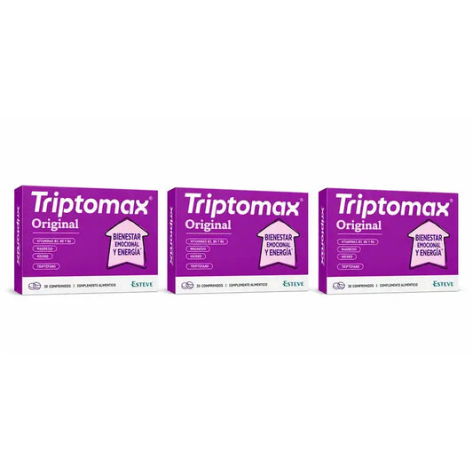 Triptomax-pakkaus, 3 x 30 tablettia