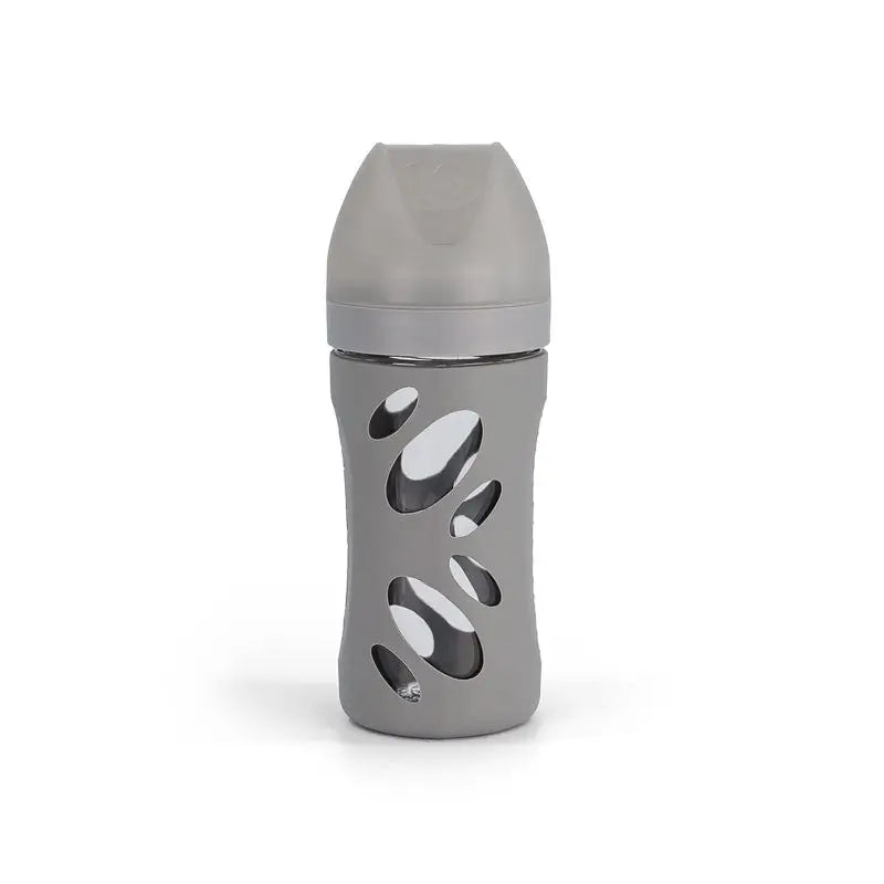 Twistshake-lasipullo, harmaa, 260 ml