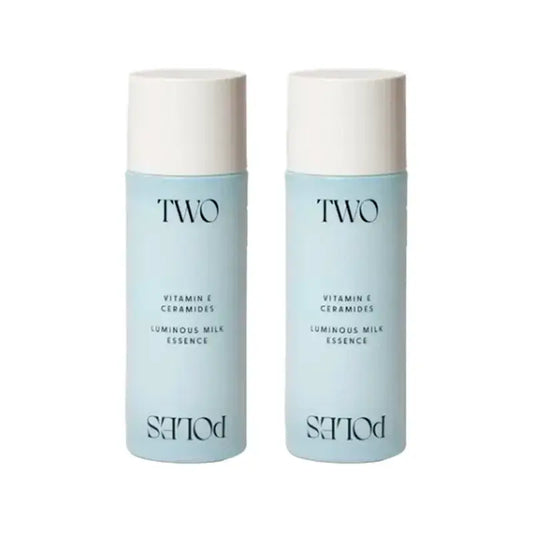 Two Poles Luminous Milk Essence, 2 x 80 ml:n pakkaus