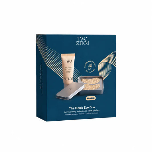 Two Poles Pack The Iconic Eye Duo - silmänympärysvoide ja silmälaastarit, 15 ml