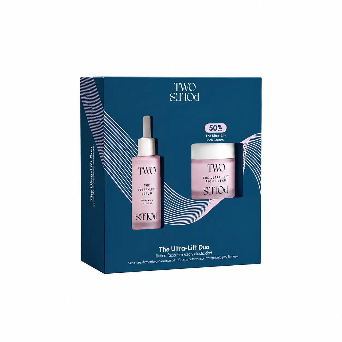 Two Poles Pack Ultra-Lift Duo -seerumi ja -voide, 80 ml