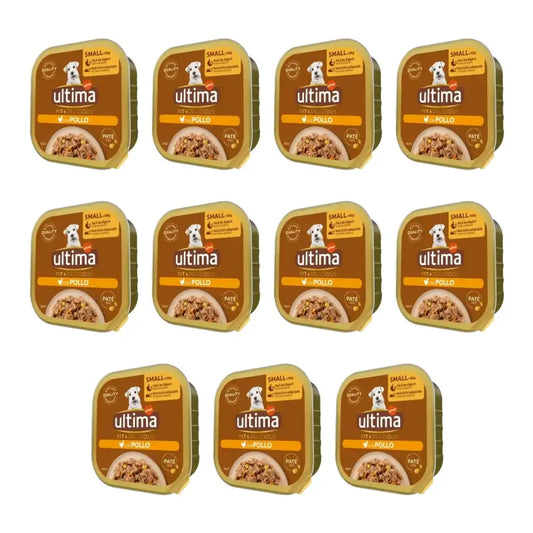 Ultima Mini Kana ja naudanliha, 100 g, 11 kpl:n pakkaus