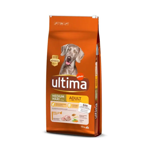 Ultima Pienso Dog -koiranruoka, kana, 12 kg
