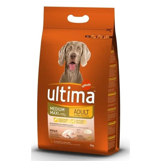 Ultima Pienso Dog -koiranruoka, kana, 3 kg