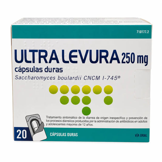 Ultra Levura 250 mg, 20 kapselia