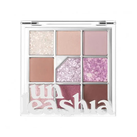 Unleashia Glitterpedia -silmämeikkipaletti nro 4 All Of Lavender Fog, 6,2 g