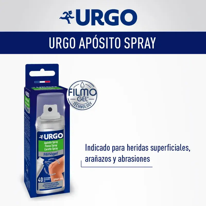 URGO Filmogel-sidos, suihke, 40 ml