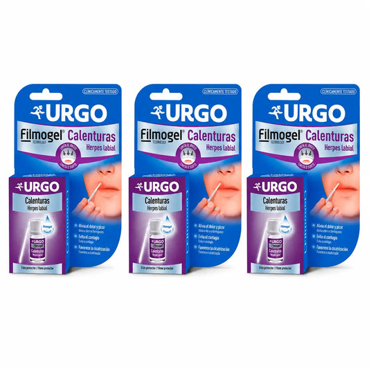 Urgo Calenturas Filmogel 3 ml, 3 kpl:n pakkaus