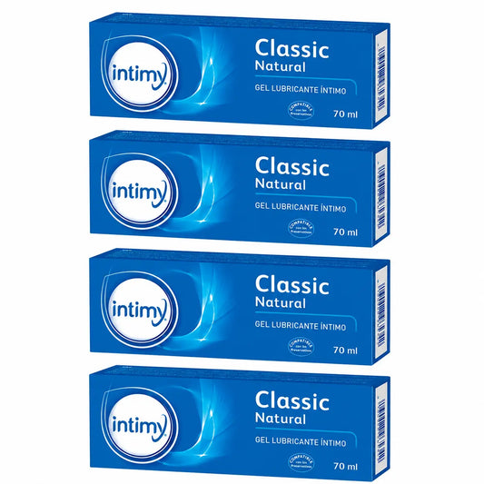 Urgo Intimy Classic Natural -liukastusgeeli 70 ml, 4 kpl:n pakkaus