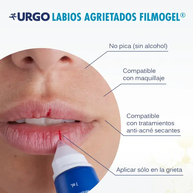 Urgo Filmogel halkeileville huulille, 7 ml