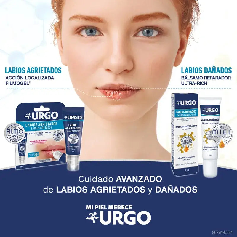 Urgo Filmogel halkeileville huulille, 7 ml