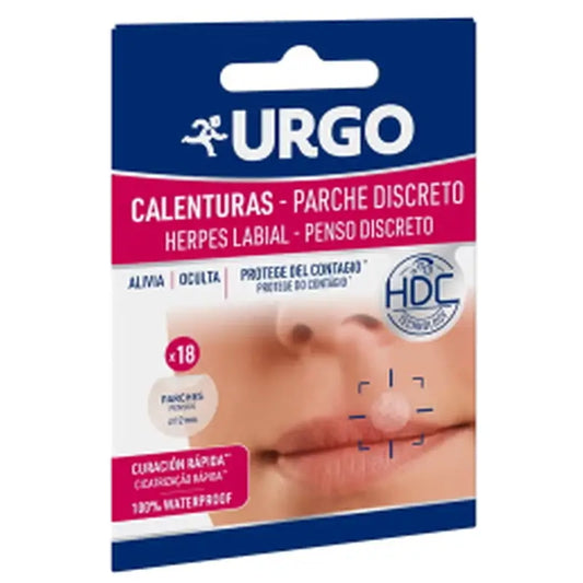 Urgo Calenturas Patch, 18 Patches