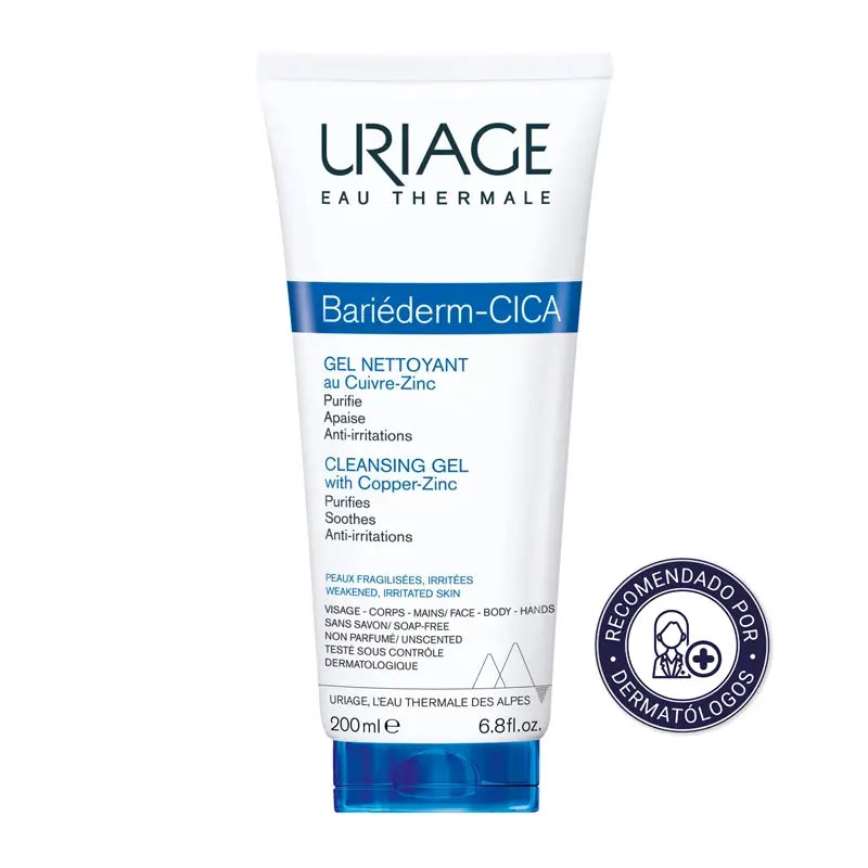 Uriage Bariéderm Cica Cleansing Gel , 200 ml