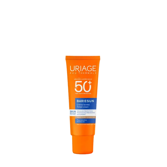 Uriage Bariésun kompakti mineraalivoide SPF 50+, kultainen sävy, 10 g