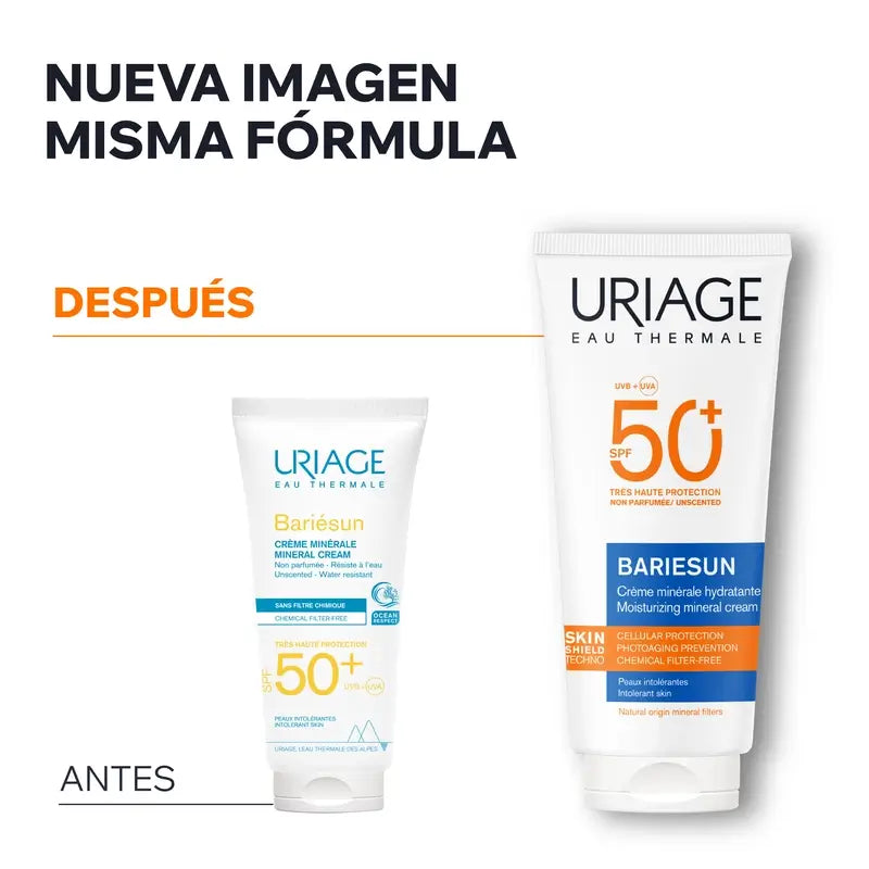 Uriage Bariésun mineraalivoide SPF 50+ 100 ml