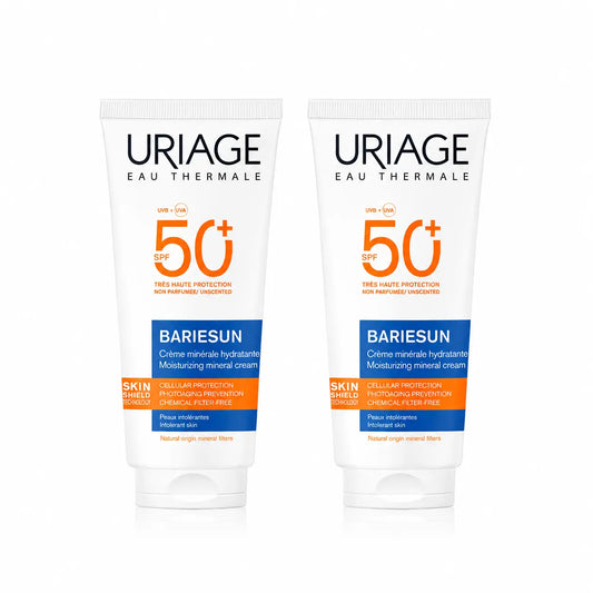 Uriage Bariésun mineraalivoide SPF 50+ 100 ml, 2 kpl:n pakkaus