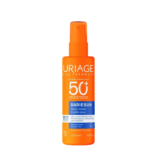 Uriage Bariésun hajusteeton suihke SPF 50+ 200 ml