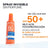 Uriage Bariésun hajusteeton suihke SPF 50+ 200 ml
