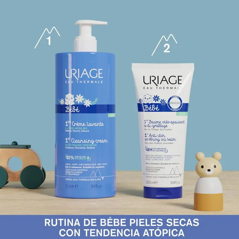 Uriage Bebé 1. rauhoittava öljybalsami 200 ml