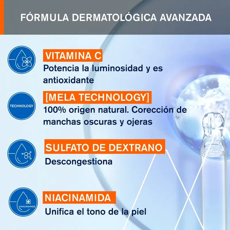 Uriage Dépiderm silmänympärysvoide, pigmenttimuutosten hoito ja ihon kirkastaminen, 15 ml