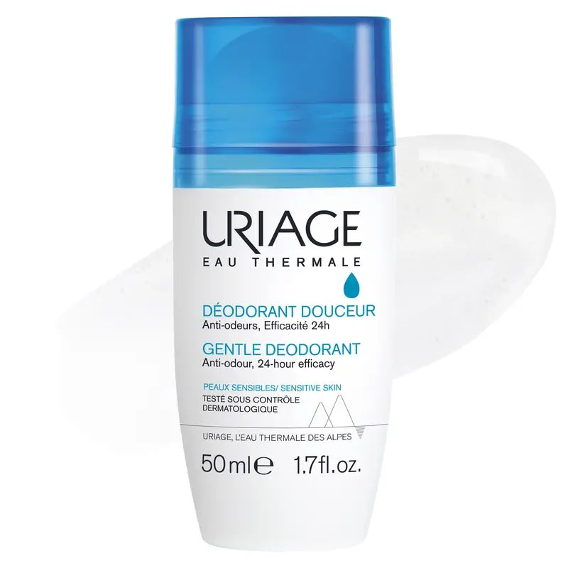 Uriage Mieto deodorantti 50 ml, herkälle iholle, 24 h