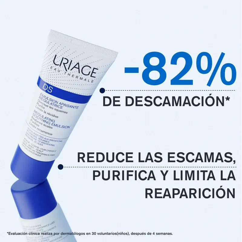 Uriage Ds Rauhoittava emulsio 40 ml, hajusteeton