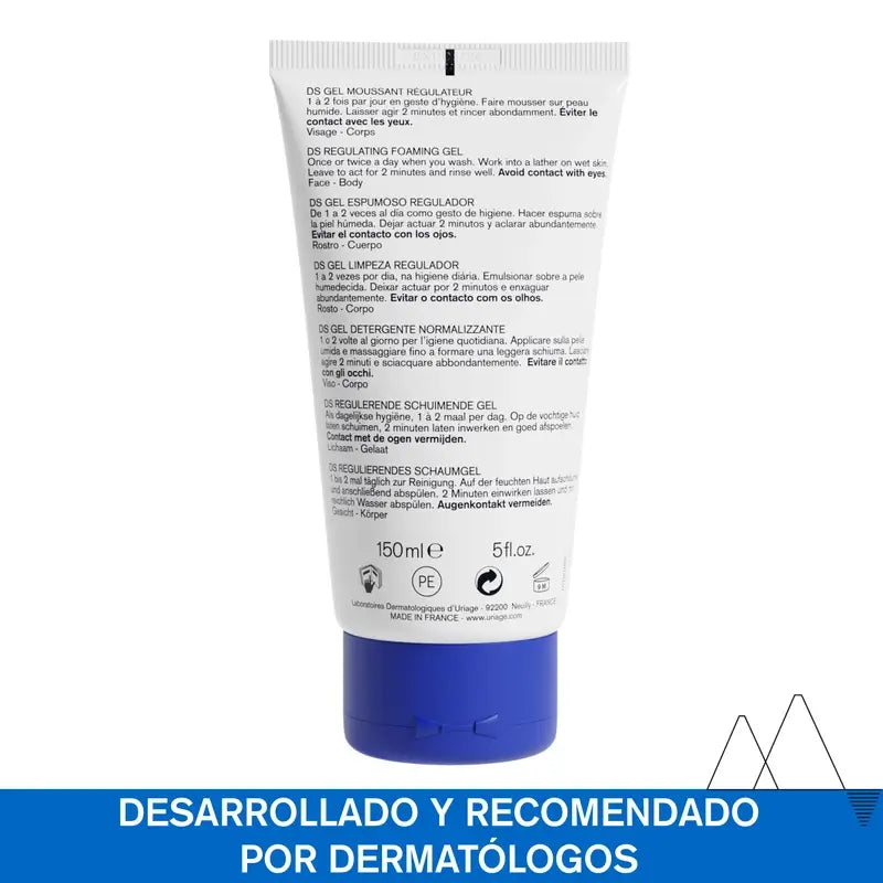 Uriage DS vaahtoava, tasapainottava geeli 150 ml